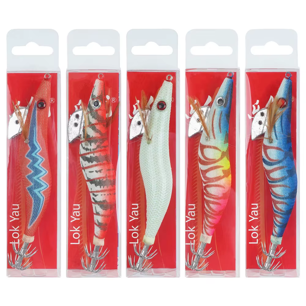Señuelo Jig para Calamar y Sepia – Agua salada – Tallas 2,5/3,0/3,5 cm - imagen 5
