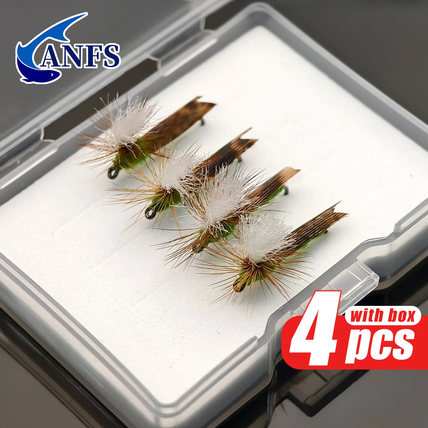Set de moscas para pesca con mosca