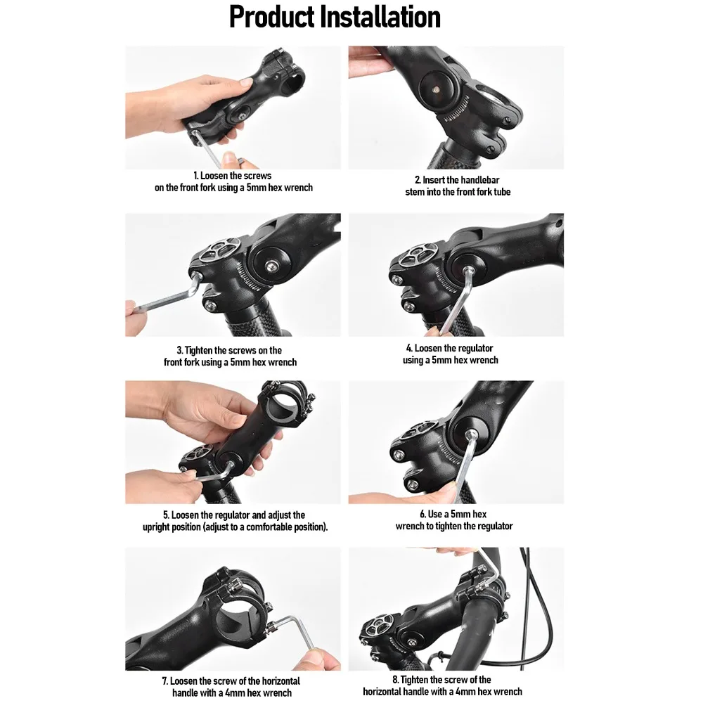 Tubo de dirección de aleación de aluminio para bicicleta - imagen 5