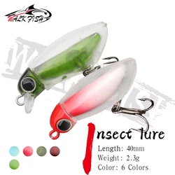Walk Fish Mini Micro Wobbler - Señuelo blando para trucha arcoiris