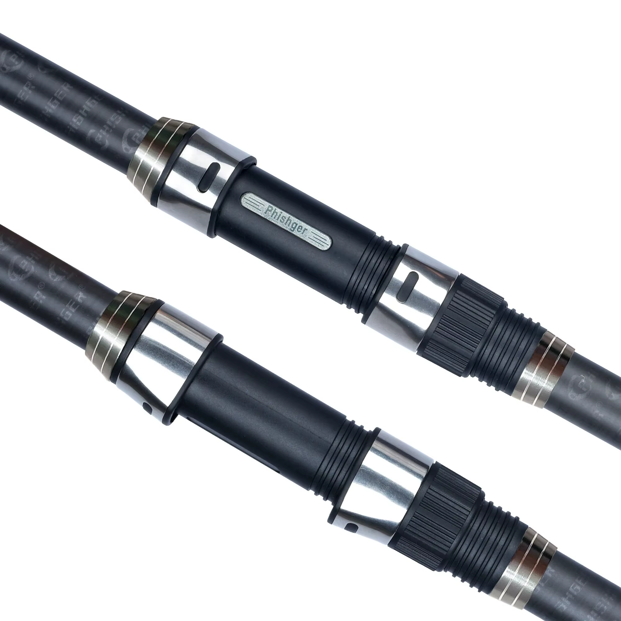 PHISHGER Caña Surfcasting Telescópica Viaje 30T Carbono 80-150g