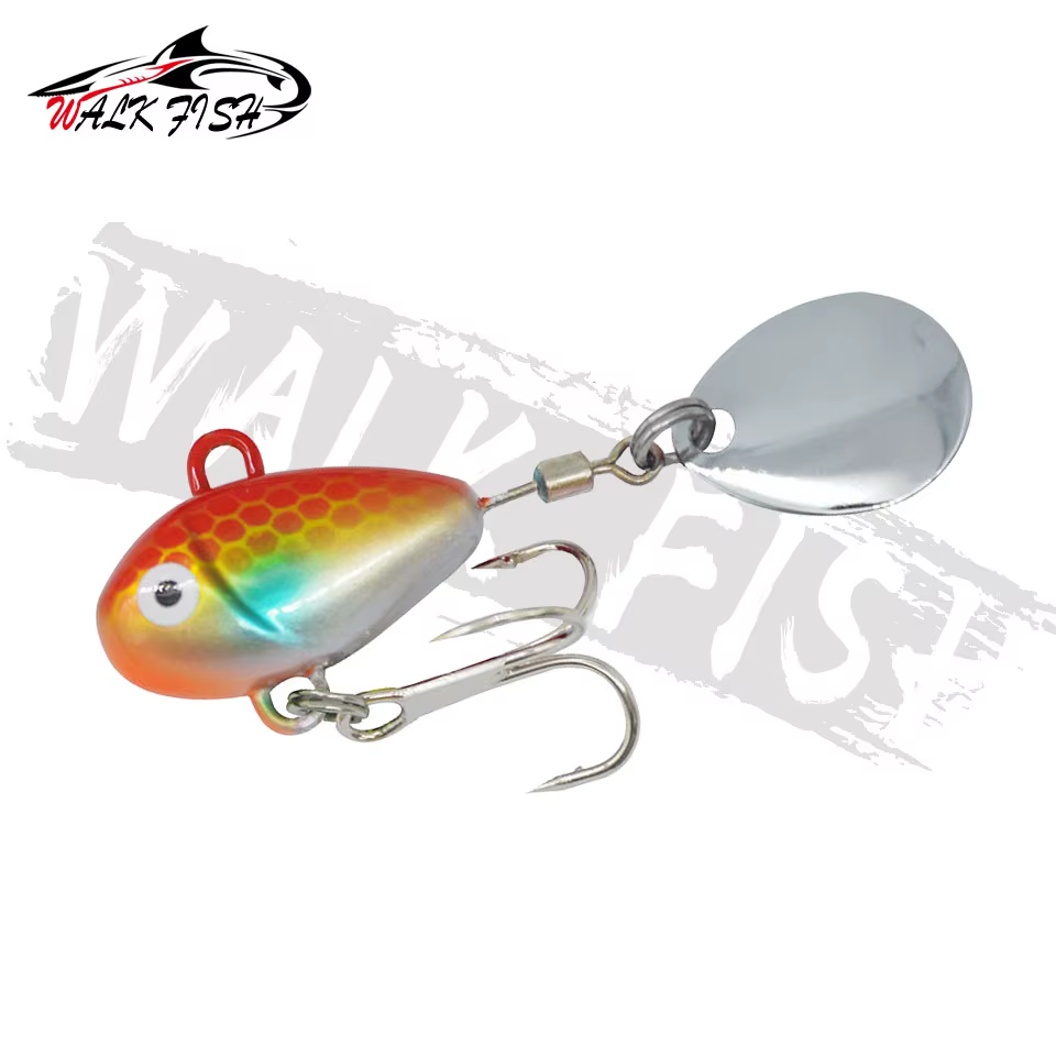 Walk Fish Spinner 10g – Señuelo giratorio Sounders micropartículas 2,1 cm