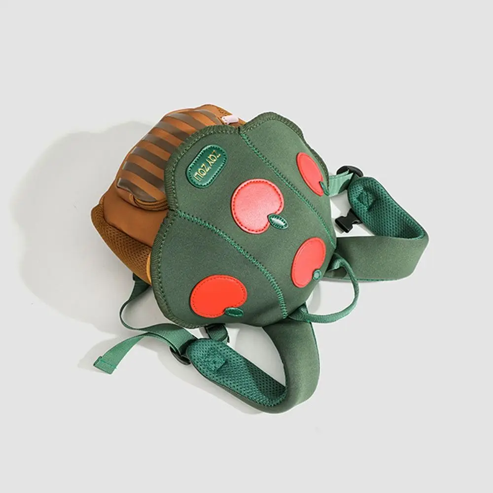 Mochila escolar infantil de PU con diseño de hongo - imagen 5