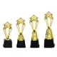 Copa Trofeo Dorada de estrella para ganadores, diseño plástico - imagen 5
