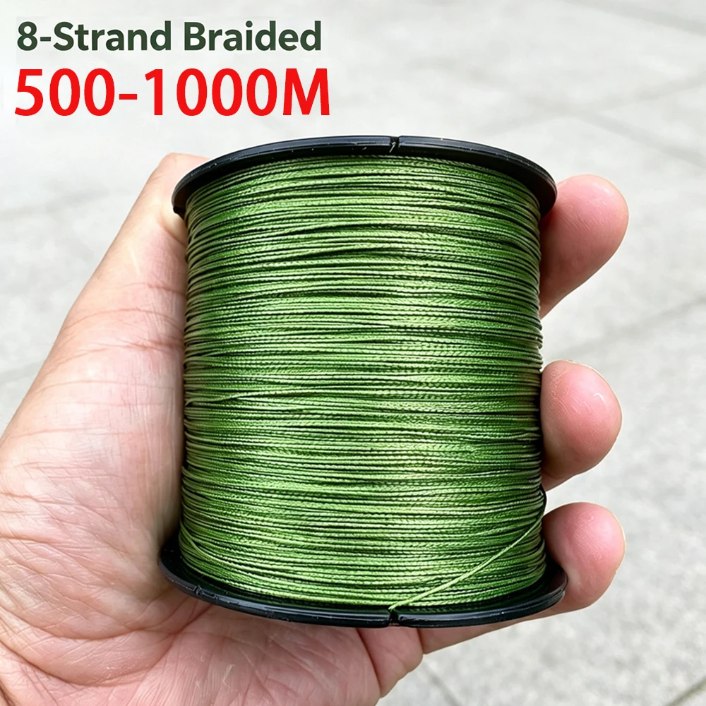GHOTDA Línea trenzada de 8 hebras para carpfishing