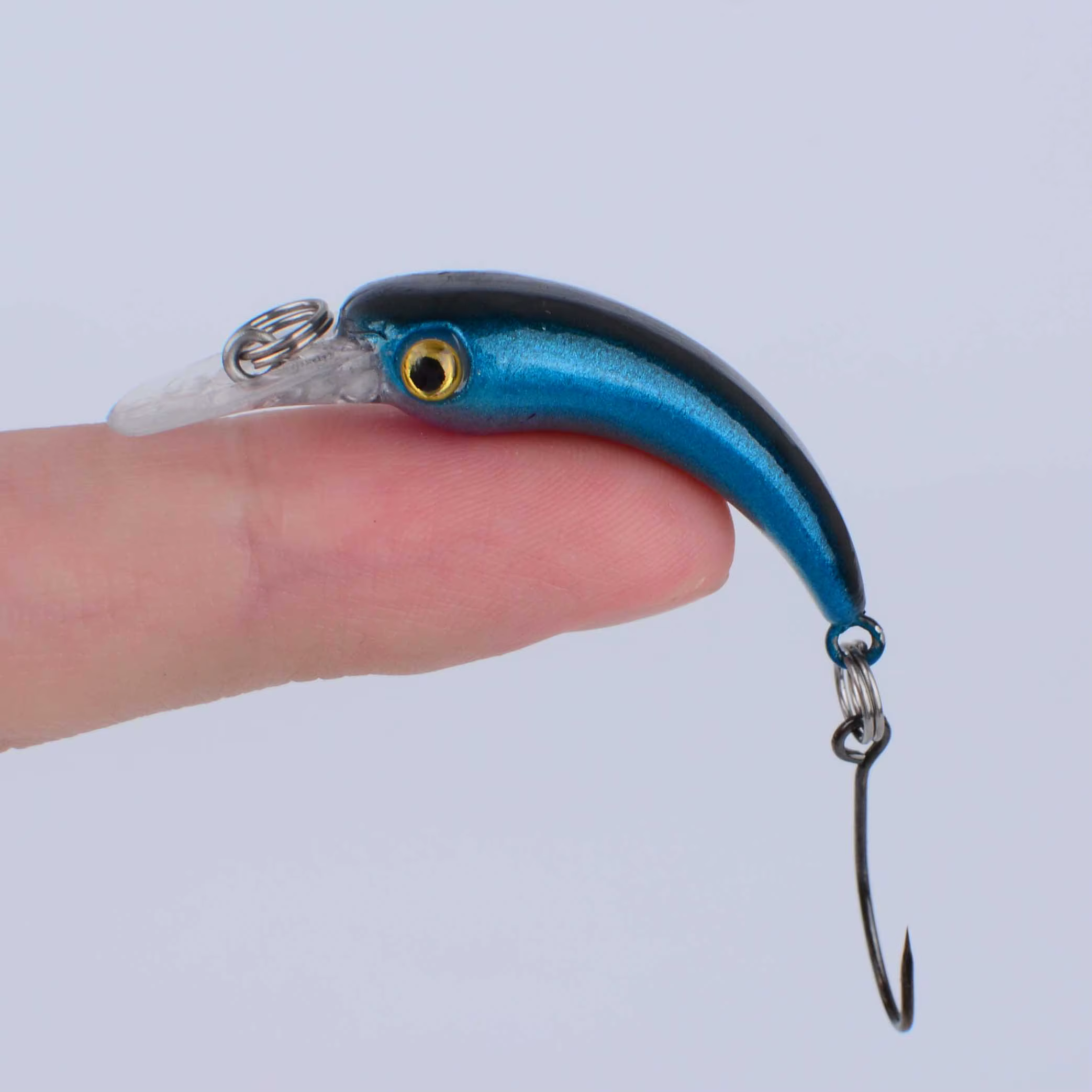 Señuelo hundimiento lento pececillo Wobbler para trucha y lubina - imagen 5