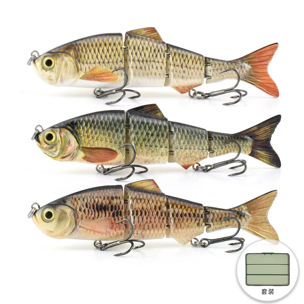 Crankbait Articulados 4.7" – Nadeo Profundo para Pescar Depredadores - imagen 5