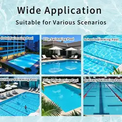 Conector para filtro de piscina resistente y fácil de instalar