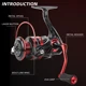 Carrete de spinning BILLINGS con bobina metálica reversible - imagen 2