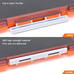 Caja Impermeable para Moscas y Señuelos – Organizador Pesca EVA