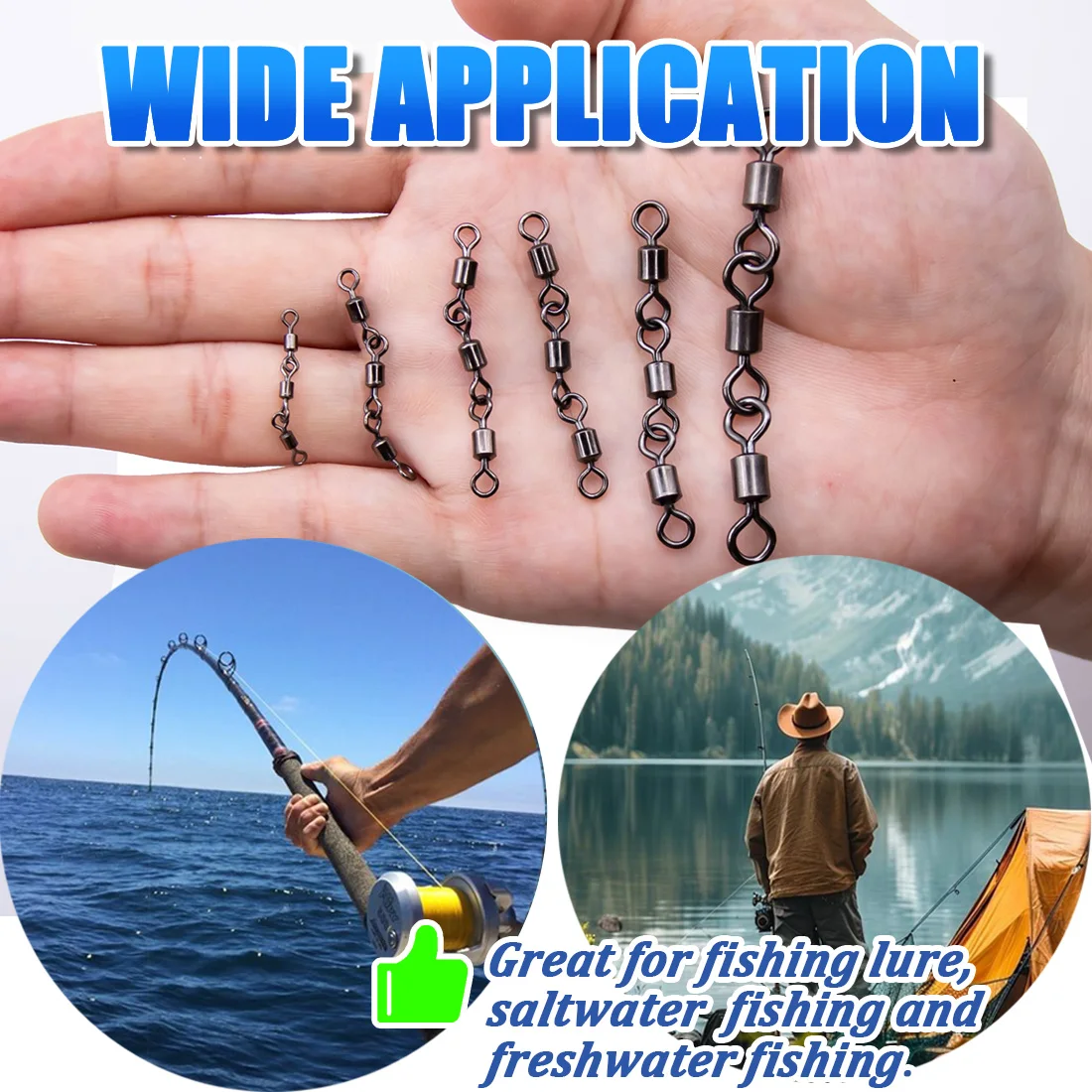 Configuraciones versátiles de pesca