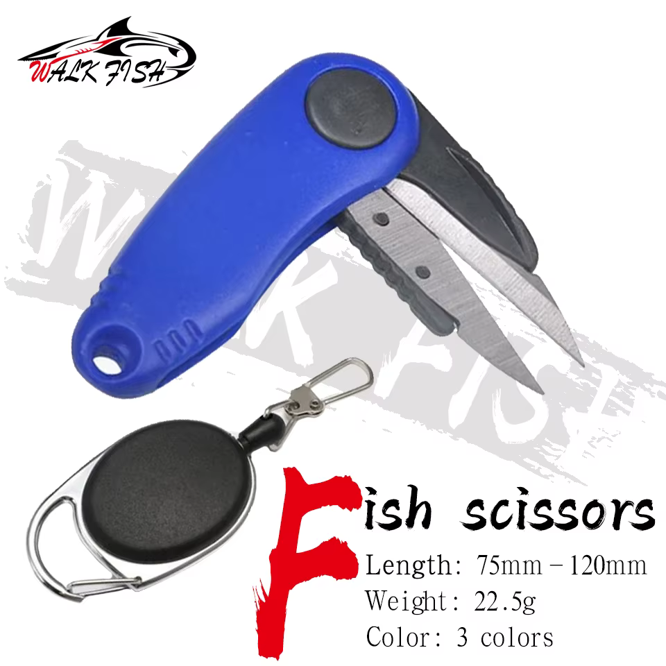 Tijeras WALK FISH camarón en acero inoxidable - imagen 2