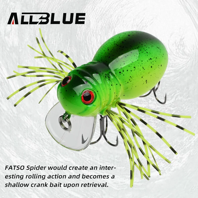 Allblue Fatso Spider – Señuelo superficie agua dulce - imagen 3