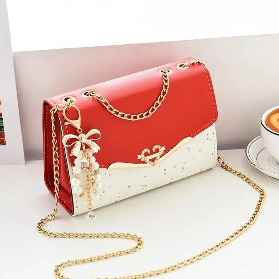 Bolso de mujer PU con borla y lentejuelas - Bandolera - imagen 2