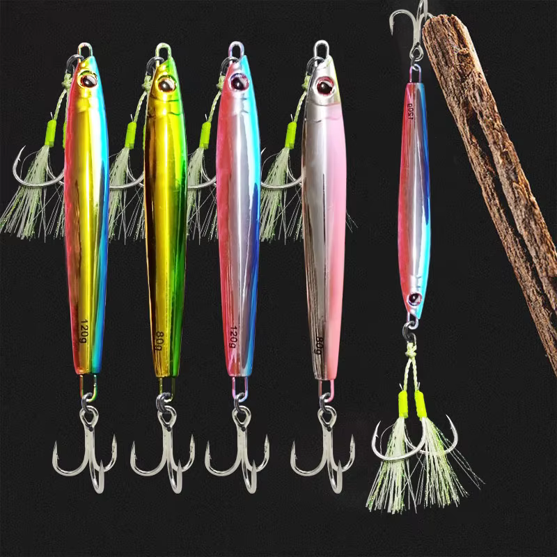Señuelo Jig Head Metal – Brillante hundente para pesca profunda - imagen 2
