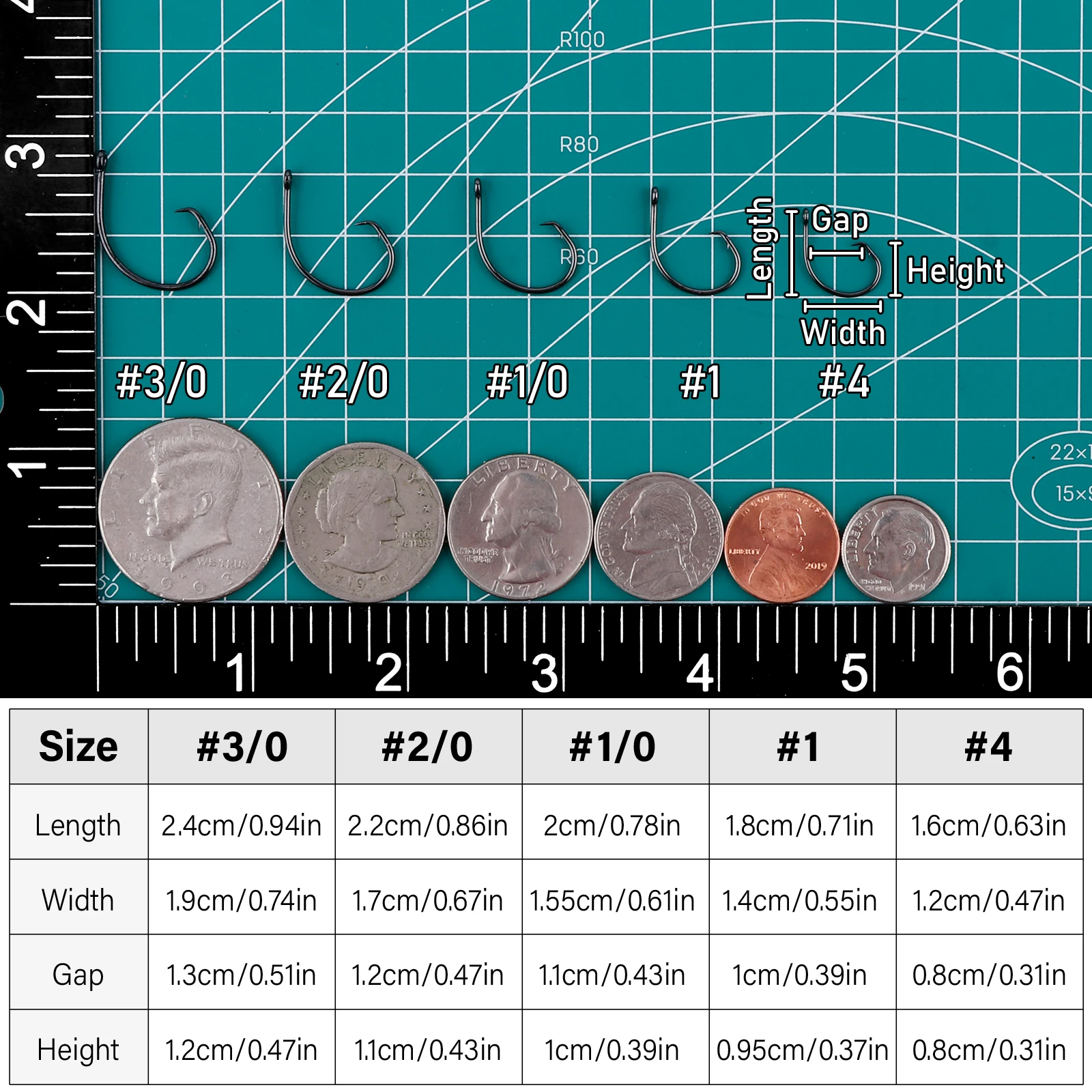 Anzuelos circulares en línea – Ojo cerrado sin compensación para lubina - imagen 5