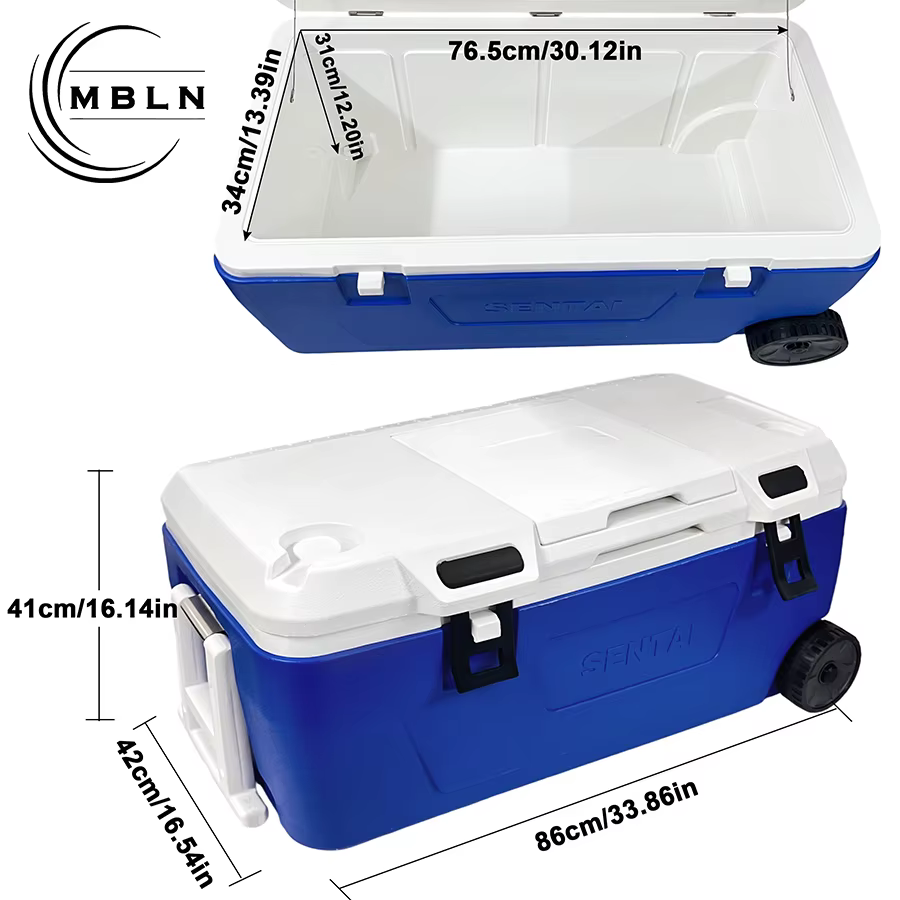 Nevera Portátil Isotérmica MBLN 80L para Pesca y Camping - imagen 2