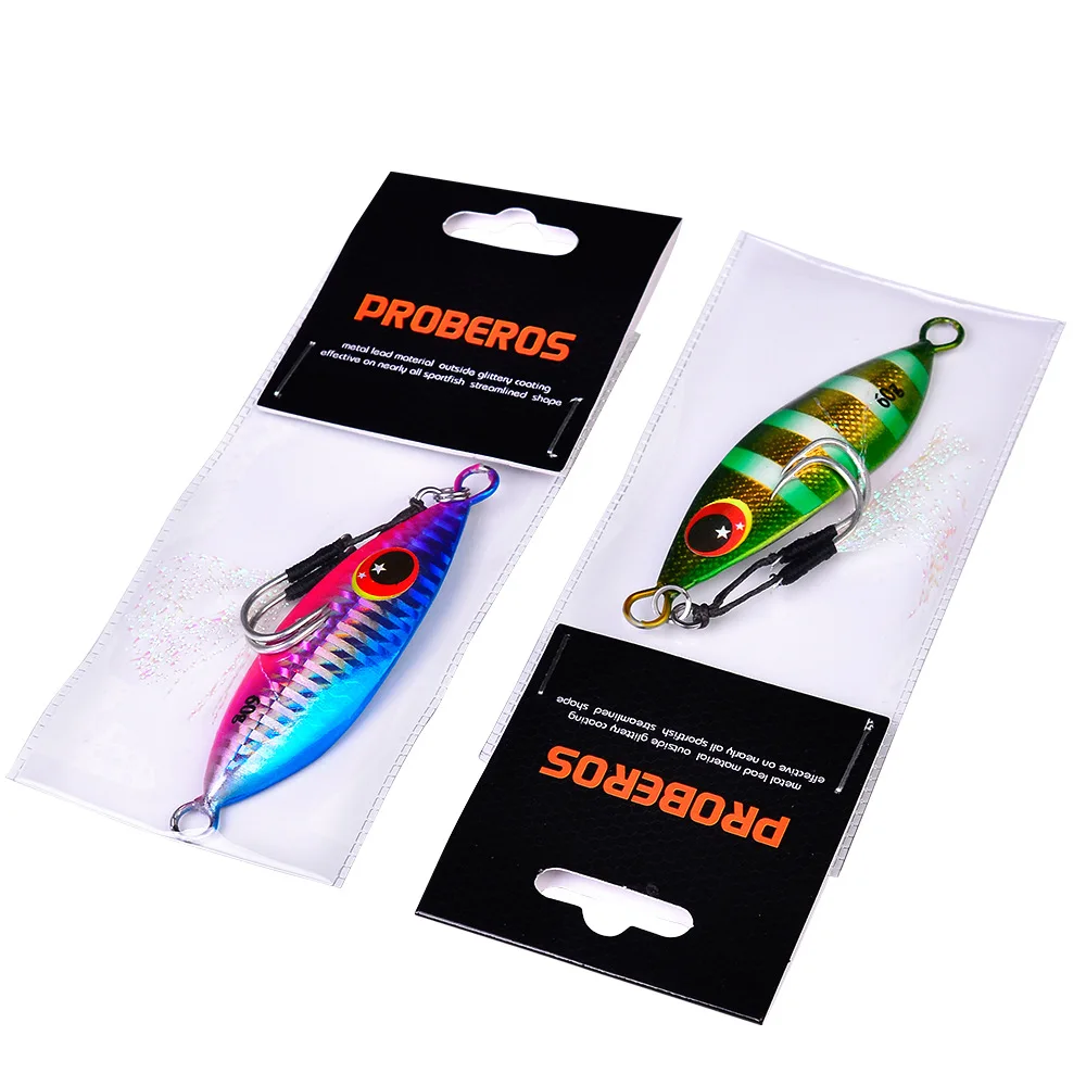 Jig Head holográfico gigante para pesca en agua salada