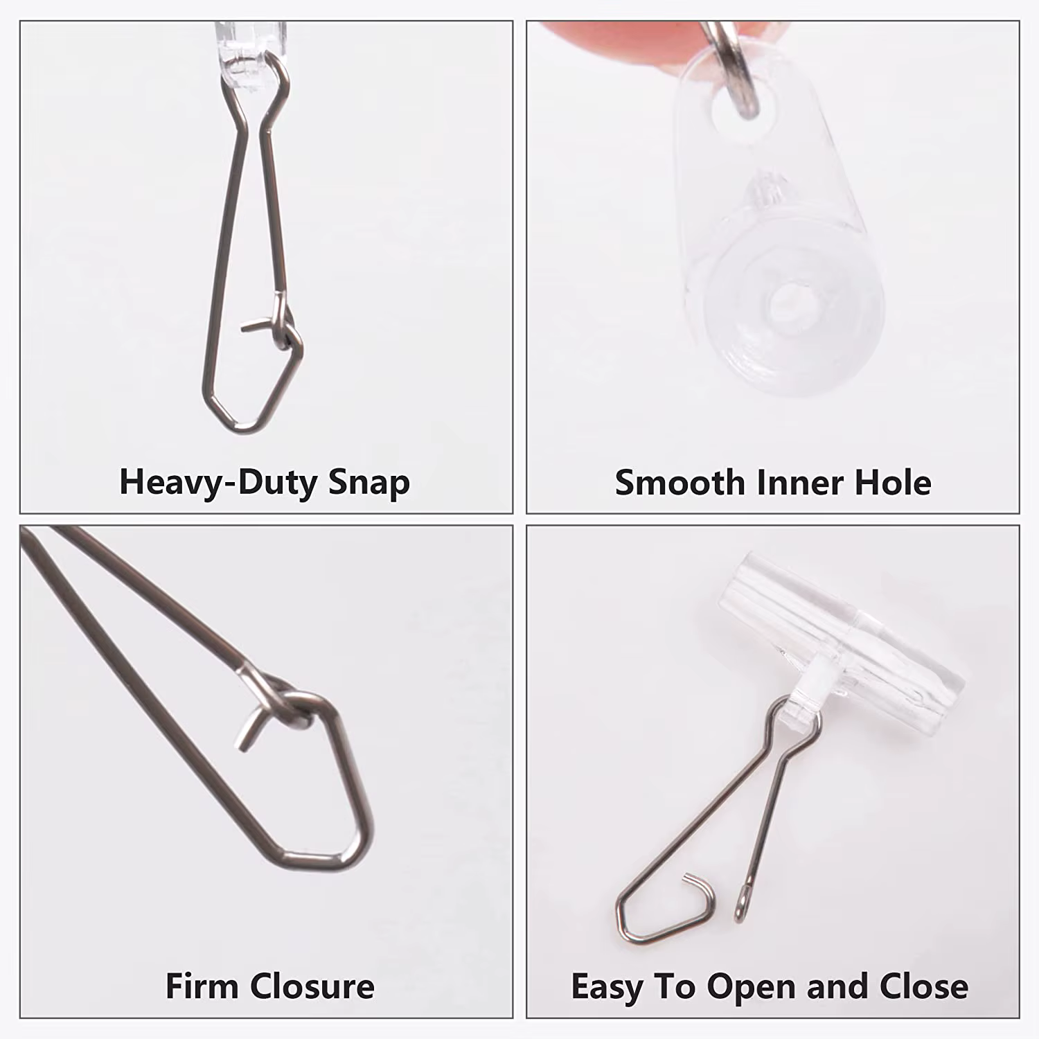 Deslizadores de plomada con broche doble bloqueo para surfcasting - imagen 4