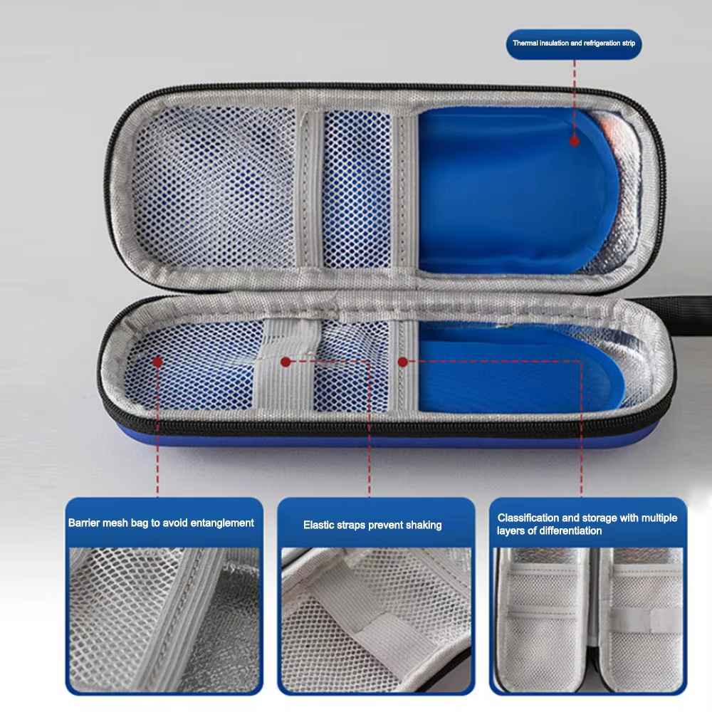 Estuche Refrigerante para Insulina con Termómetro y Aislamiento Térmico - imagen 4
