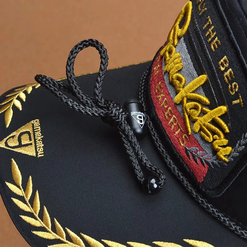 Gorra impermeable de pesca Gamakatsu con protección solar y clip - imagen 4