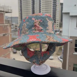 Sombrero protección UV de ala ancha, protege cuello y rostro