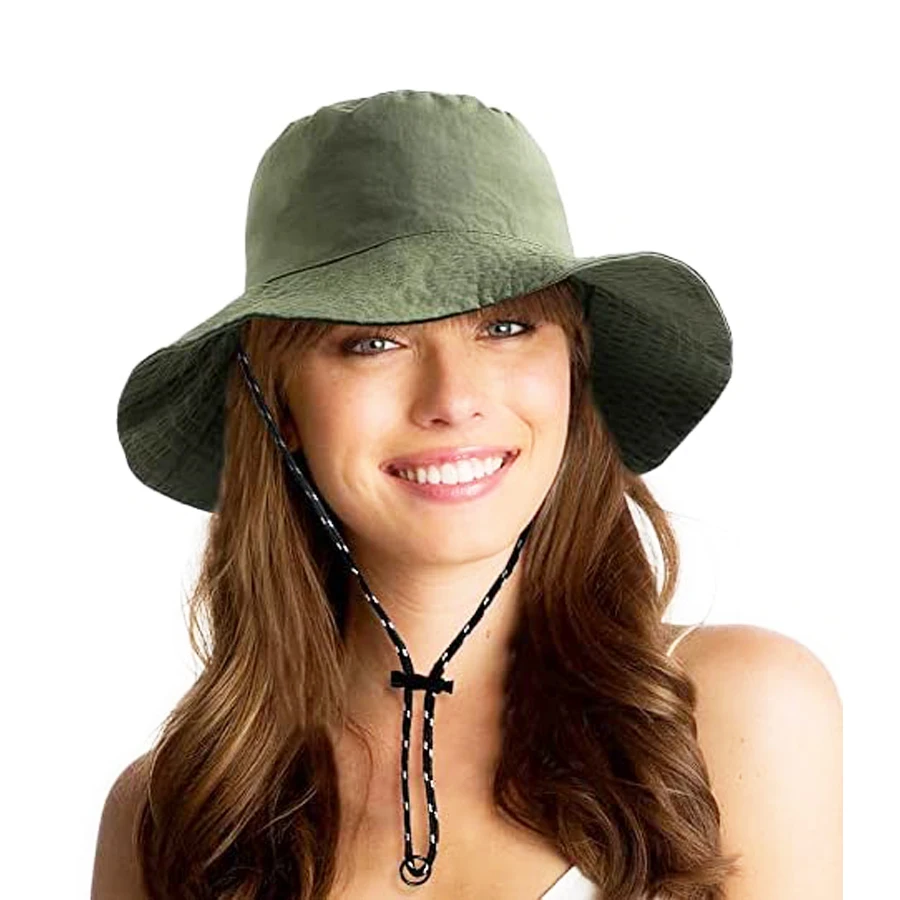 Sombrero de pesca mujer: secado rápido, ligero, impermeable, ala ancha - imagen 3