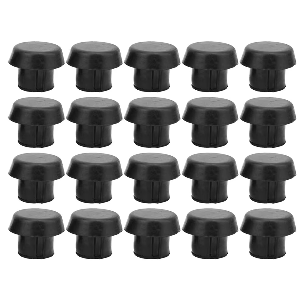Tapa de goma negra para taco de billar – Protector de base - imagen 4