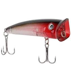 Señuelo Popper flotante ABS resistente para peces grandes con ataque
