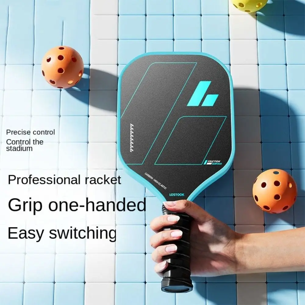Pala de pickleball en fibra de vidrio con agarre antideslizante - imagen 3