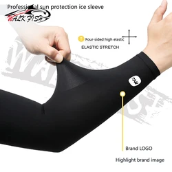 Mangas largas de seda helada Walk Fish para pesca y deportes al aire libre