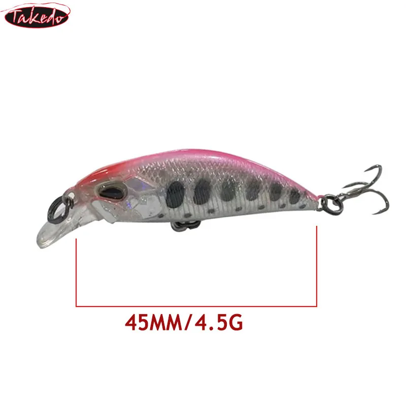Detalle del cuerpo tipo minnow