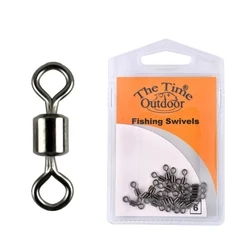 Castfanatic Broches de Seguridad Pesca Acero Inoxidable Clip Giratorio