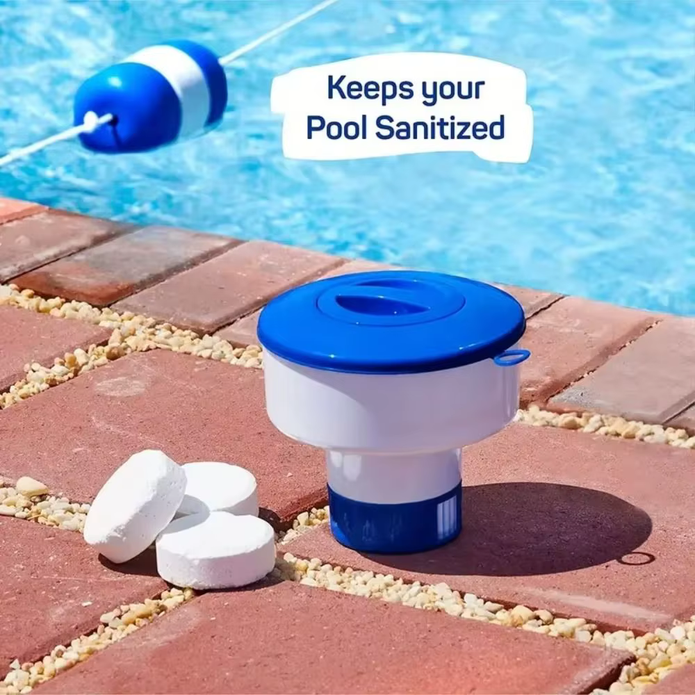 Dispensador flotante de cloro para piscina ABS ajustable - imagen 2