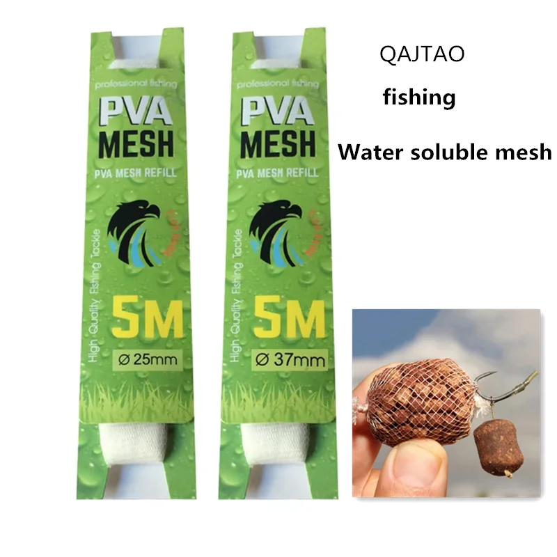 Detalle de la red PVA soluble para carpas