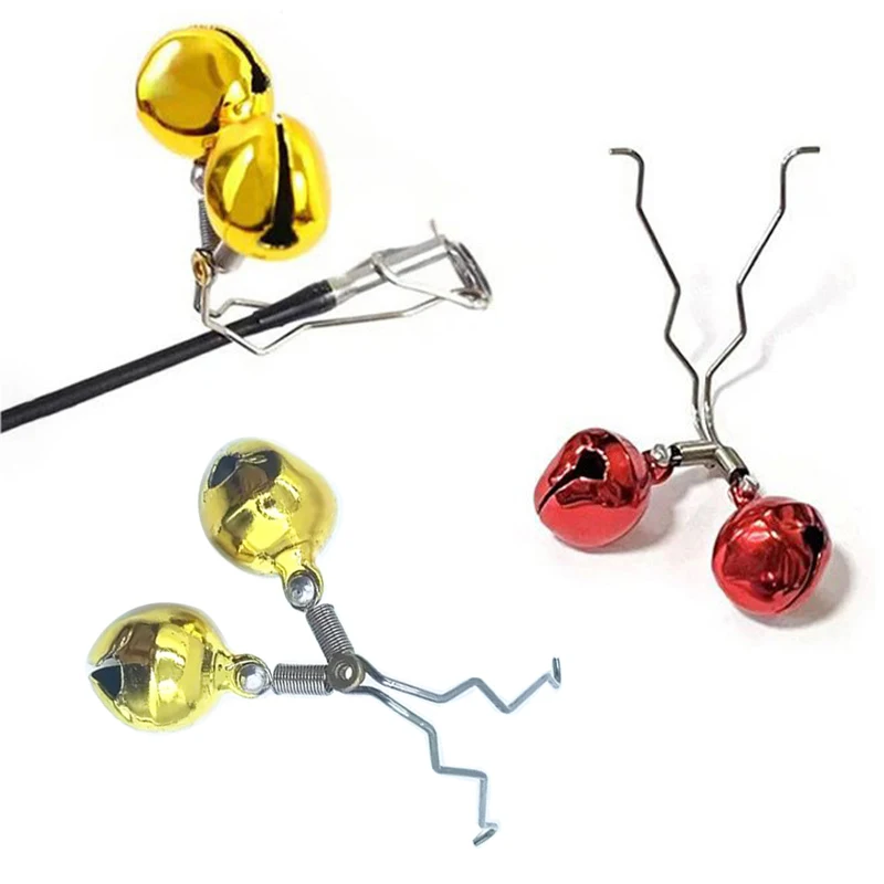 Campanas de pesca con clip acero inoxidable y doble alarma - imagen 2