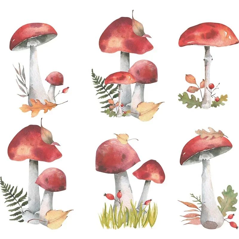 Pegatinas de pared infantiles: bosque de hadas, setas y plantas - imagen 5