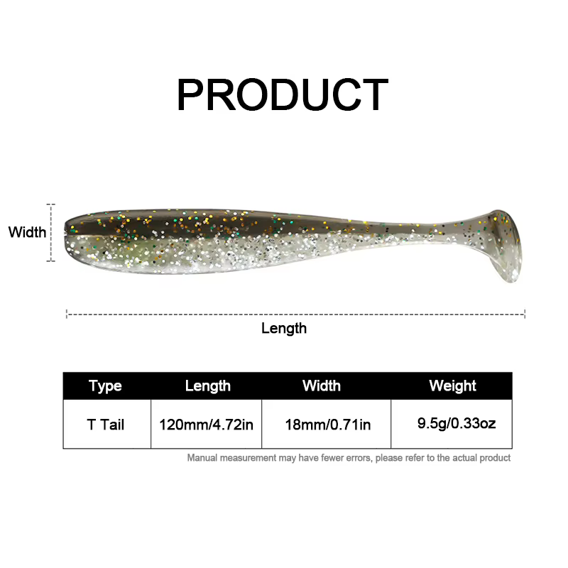 Swimbait de silicona para Sábalo - Señuelo natural - imagen 4