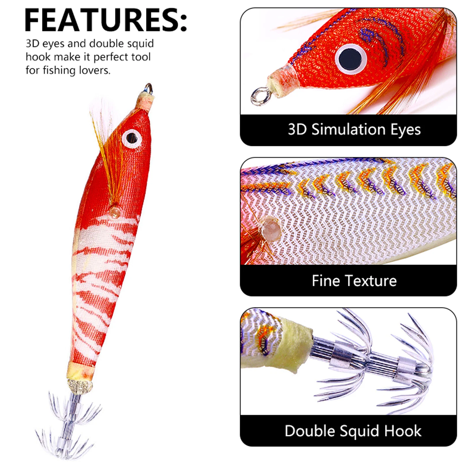 Cebos luminosos para calamar y sepia Free Fisher – Pesca nocturna - imagen 5