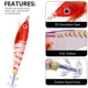 Cebos luminosos para calamar y sepia Free Fisher – Pesca nocturna - imagen 5
