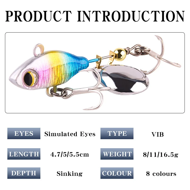 Montaje tipo spinnerbait/chatterbait