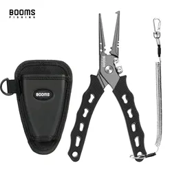 Booms Fishing F07 Alicates de pesca – Tijera trenzada