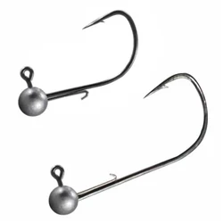 Anzuelos Jig Head plomados para pesca con vinilo