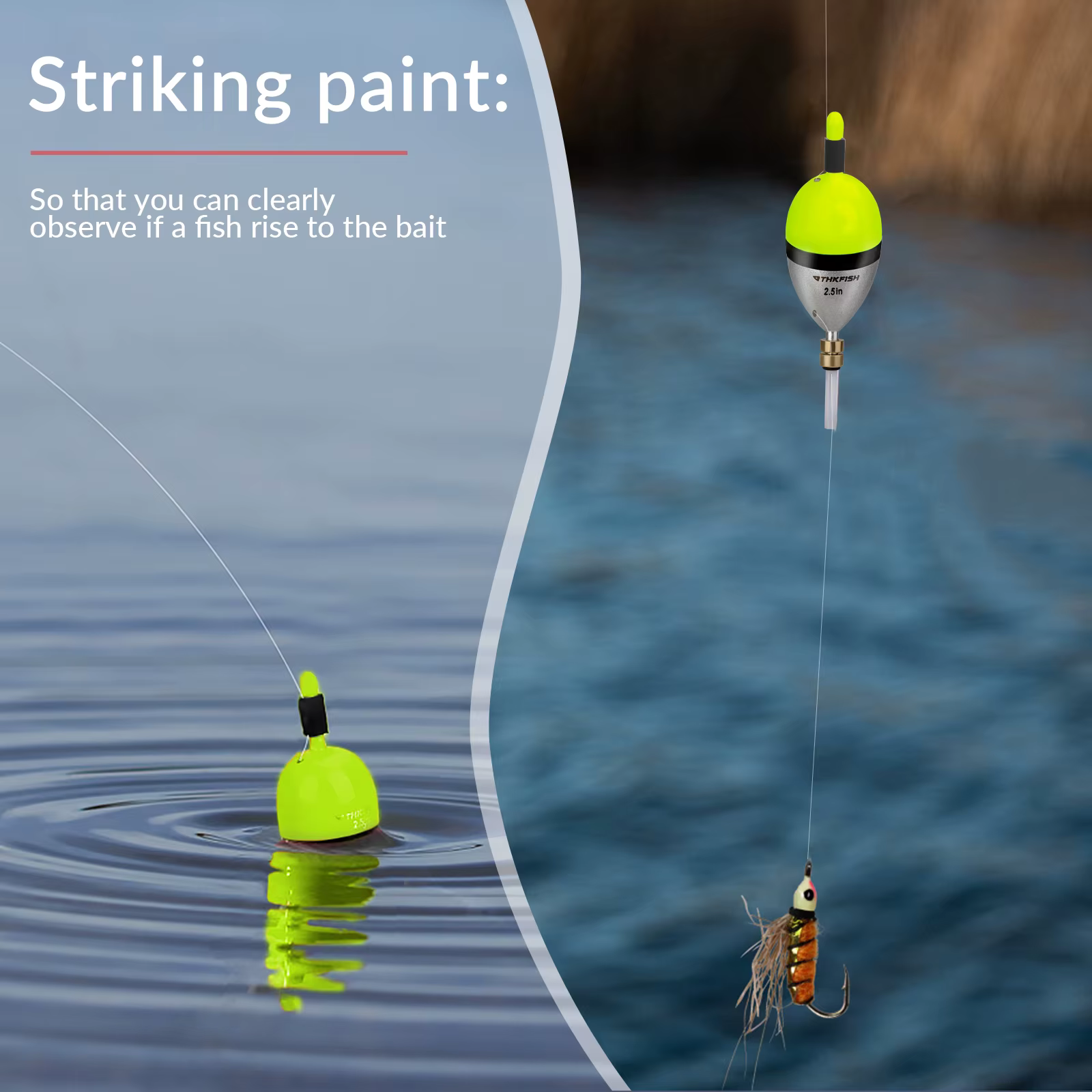 Slip Bobbers de Balsa para Pesca – Flotadores Mar y Agua Dulce - imagen 5