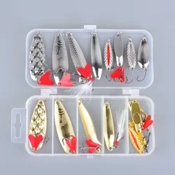 Wobblers y cucharillas de metal para lucio – juego de pesca