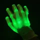 Guantes LED luminosos con calaveras para Halloween - imagen 3