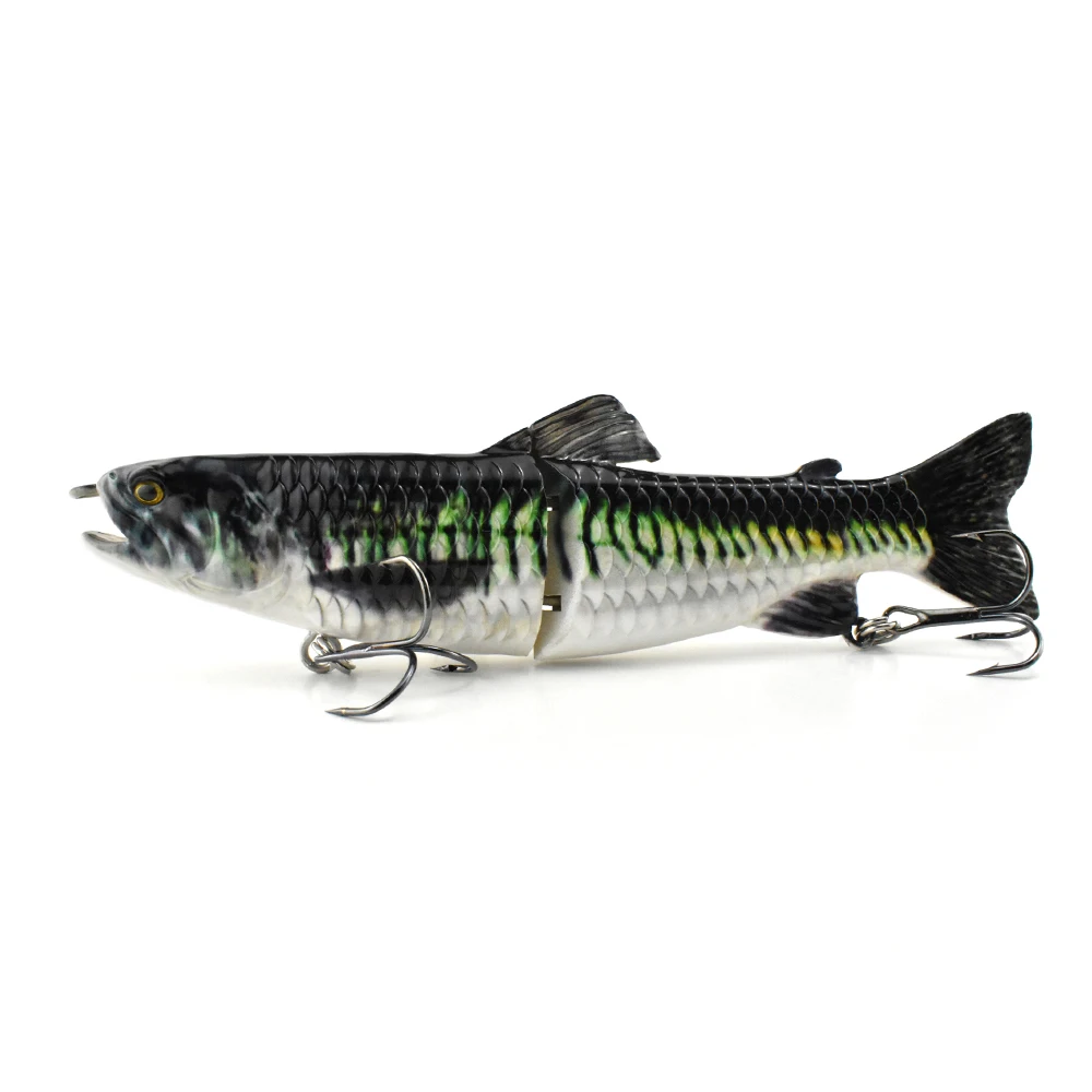 S Swim Glide señuelo trucha lastrado deslizante tallado a mano - imagen 5