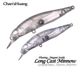 Señuelo Minnow Chan's Huang – Imán interno 7,5-9 cm