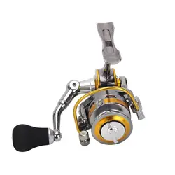Carrete giratorio WEIHE Mini II de metal para pesca en el mar