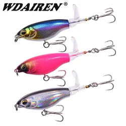 Señuelo topwater Plopper para lubina 7,5 cm